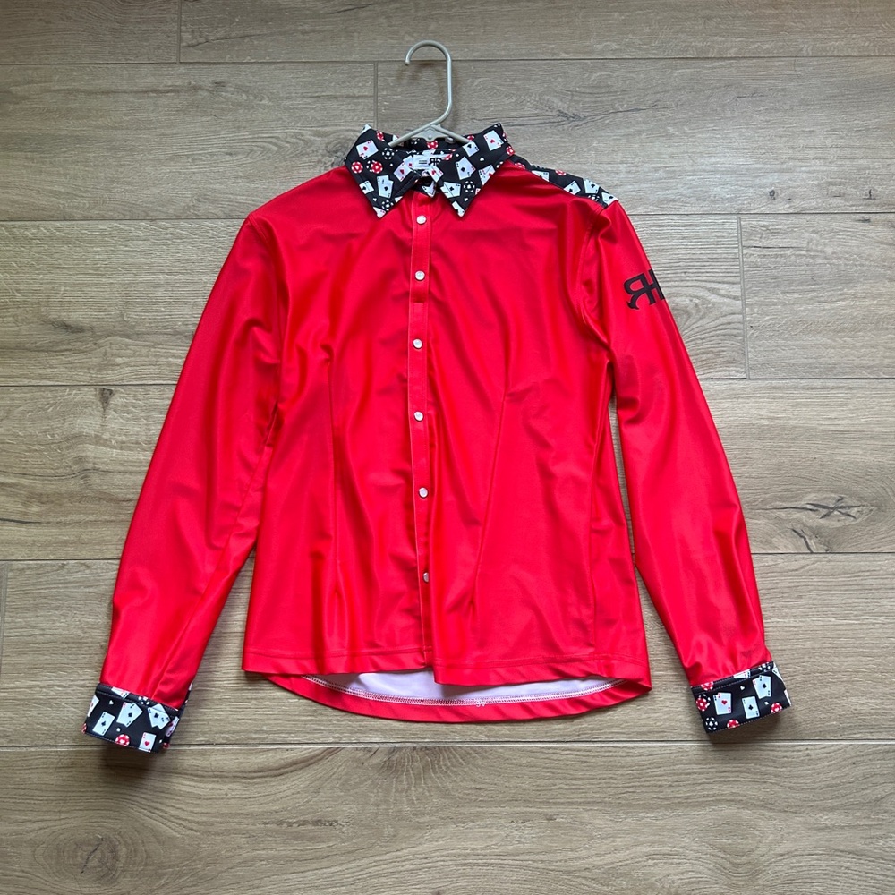 Brand New Rocket Donkey Womens Small Poker Shirt